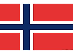 Bandiera Norvegia 40 x 60 cm