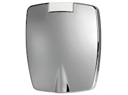 Doccetta New Edge cromata tubo PVC 4 m