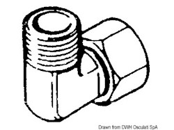 Raccordo per Pompe Ultaflex a 90°-3/8 (EF38)