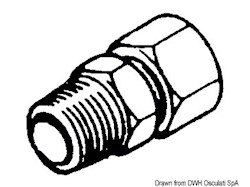 Raccordo per Pompe Ultaflex Diritto 3/8 (SF38)