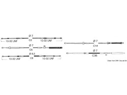 Cavo telecomando C8 da 9'
