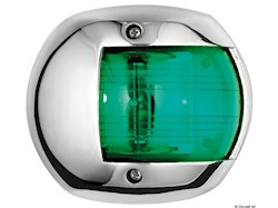 Luce di via Classic 20 LED - 112,5° destro calotta inox