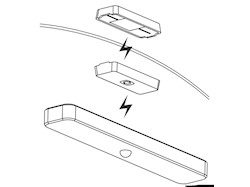 Luce a batteria per tendalini - Bimini spot light