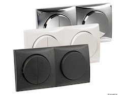 Cornice doppia nero antracite