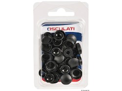Orli sottovite Shure Caps neri (blister 20 pz)