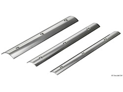 Profilo a “C” inox 20mm forato e svasato