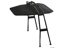 Targa Top II in alluminio nero