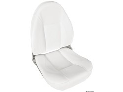 Sedile comfort CP48 con schienale alto ribaltabile RAL 9010