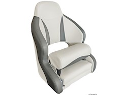 Sedile guida H52 grigio chiaro con dettagli scuri