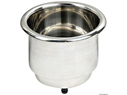 Portabicchieri inox XL con drenaggio senza logo Different drain plug