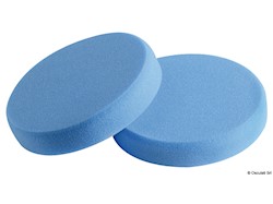 Tamponi in schiuma per lucidatrice blu medio-morbido (confezione da 2 pz)